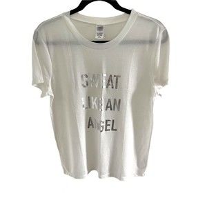Victoria’s Secret Sport "Sweat Like An Angel" Short Sleeve‎ T-Shirt Size M NWOT